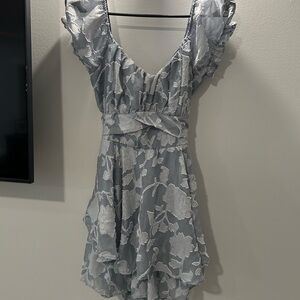 Thirty Thirty Floral Lace V-Neck Women’s Dress